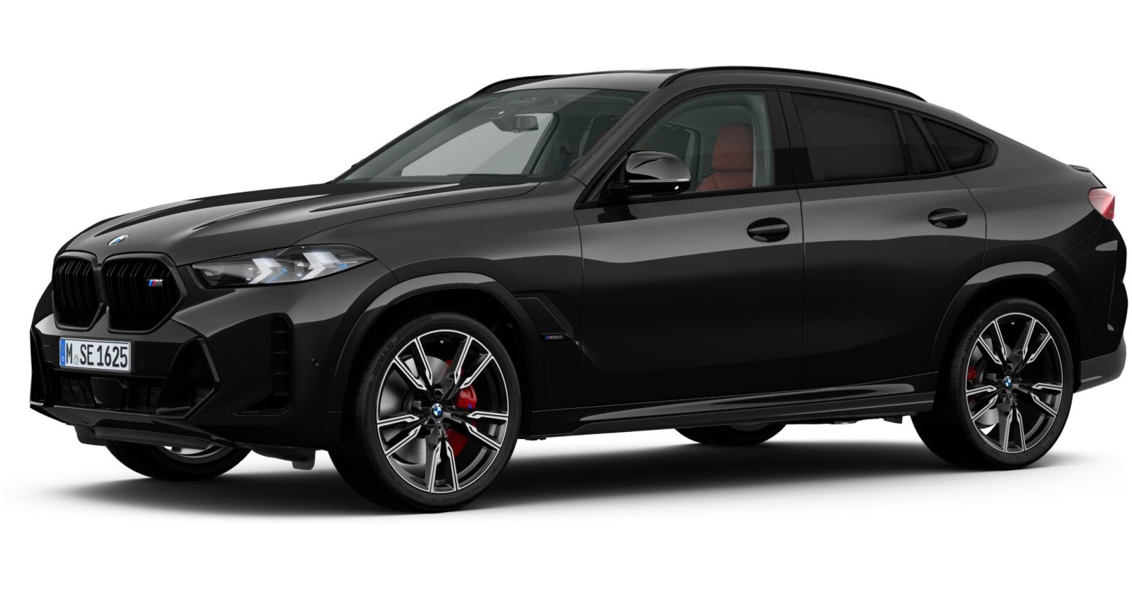BMW BMW X in Schwarz von vorne