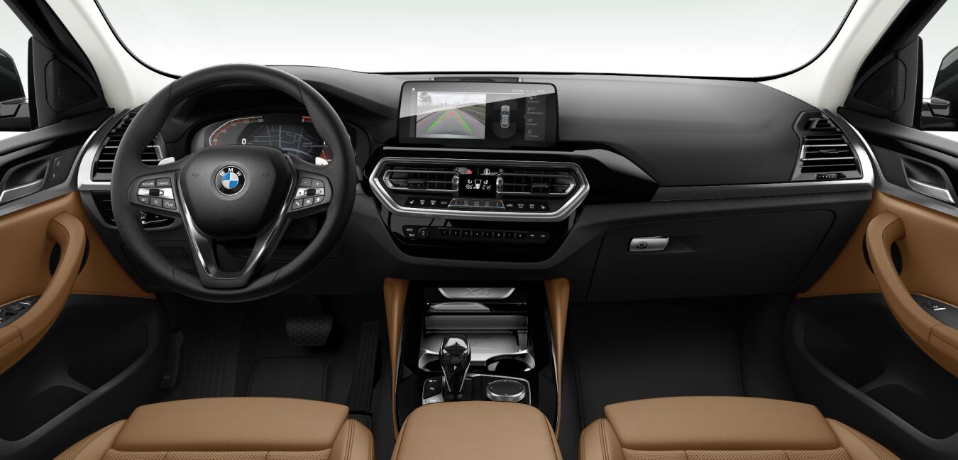 BMW BMW X im Innenraum von vorne