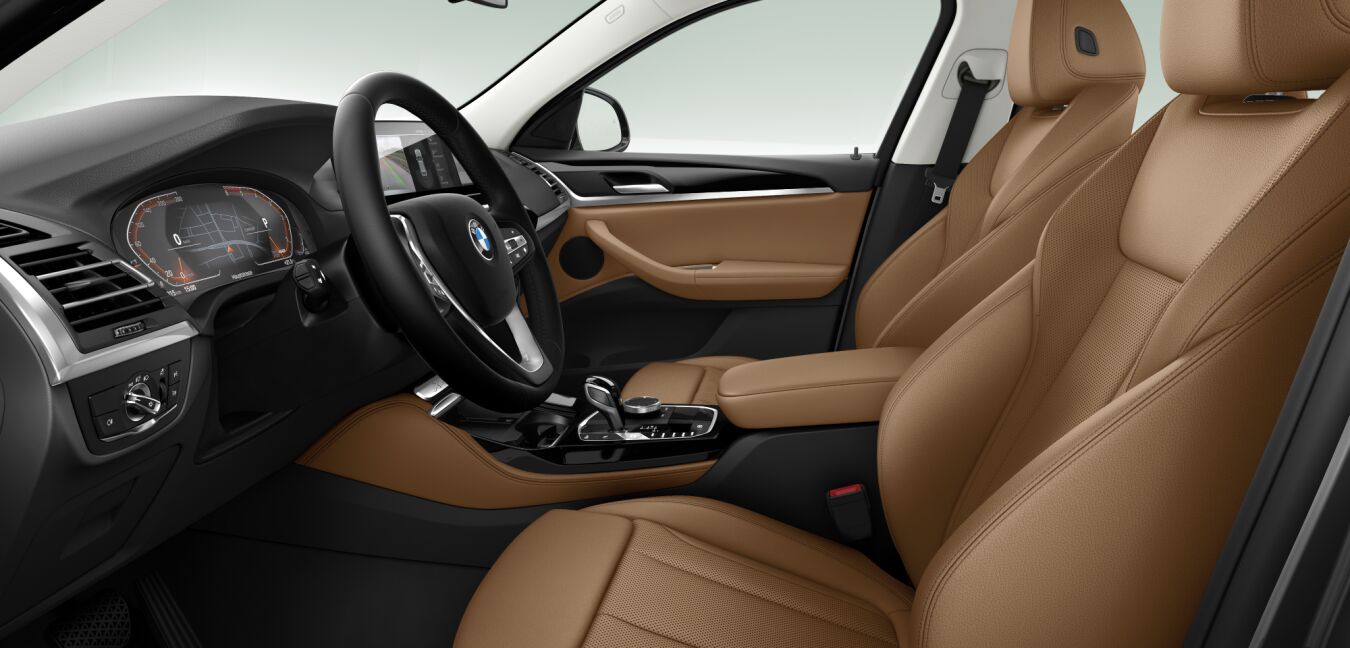 BMW BMW X im Innenraum seitlich