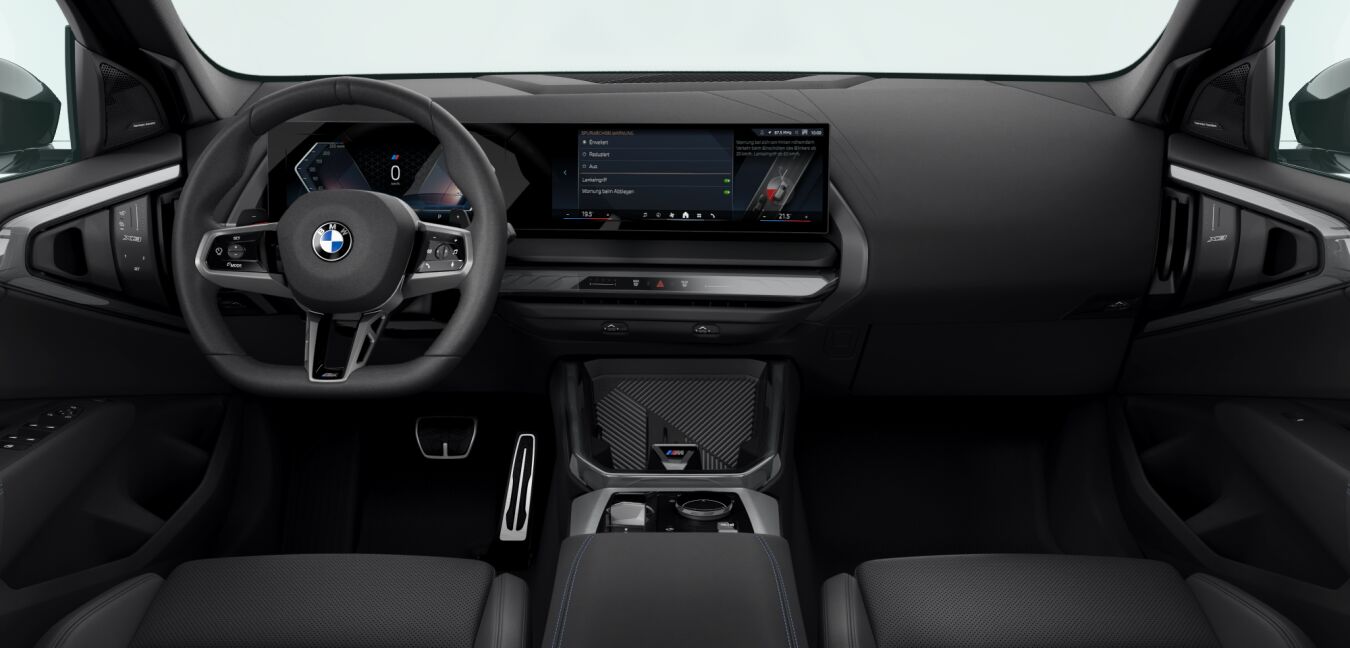 BMW BMW X im Innenraum von vorne