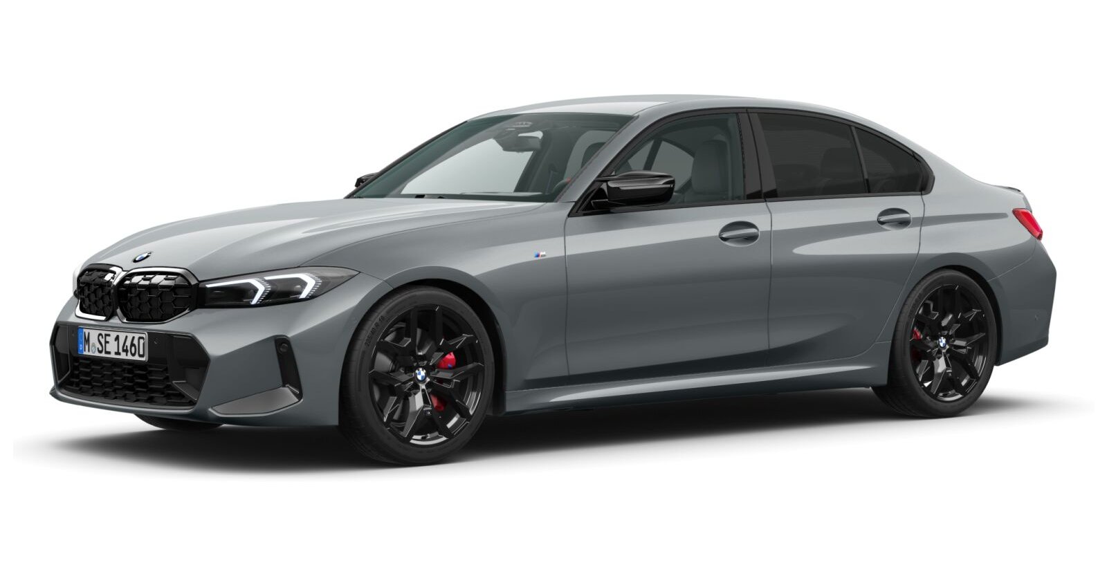 BMW BMW 3er in Grau von vorne