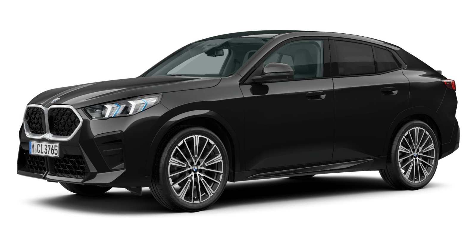 BMW BMW X in Schwarz von vorne