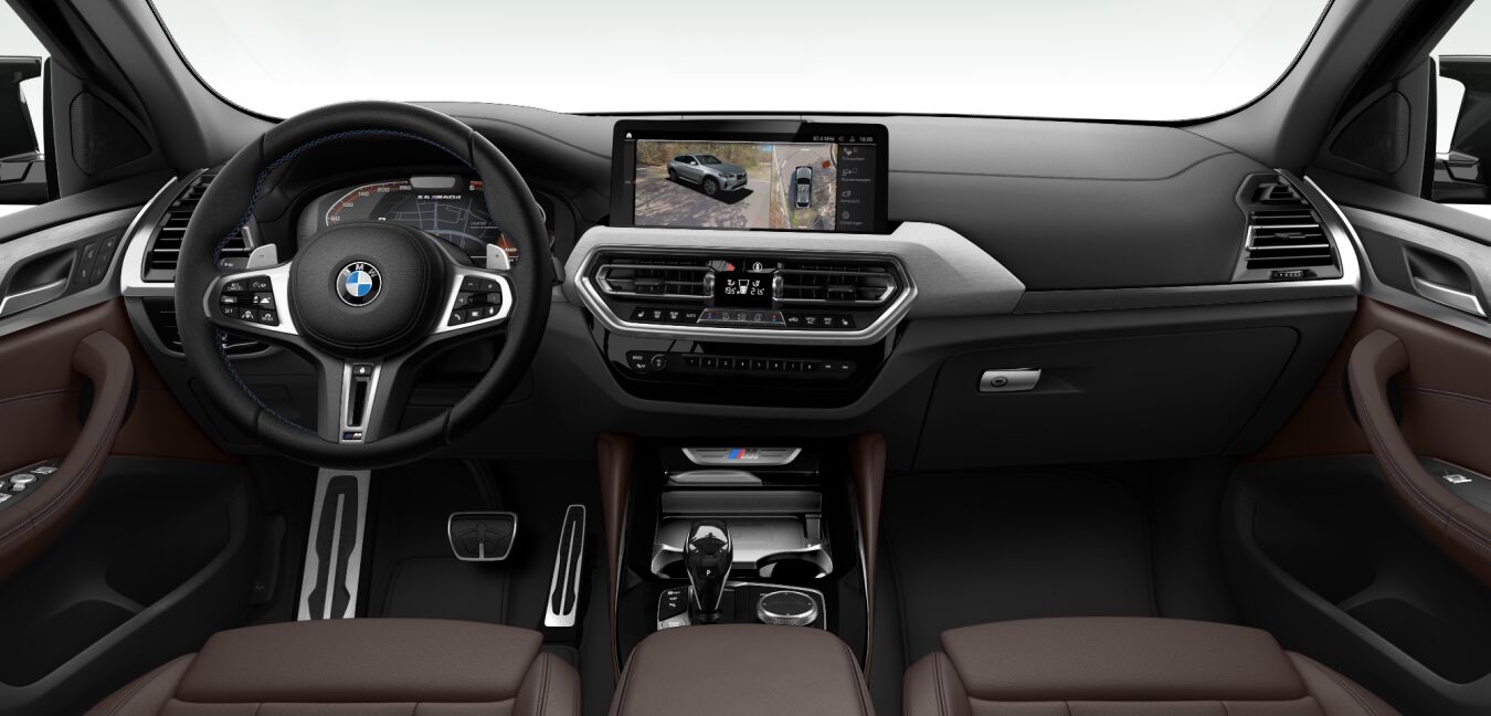 BMW BMW X im Innenraum von vorne