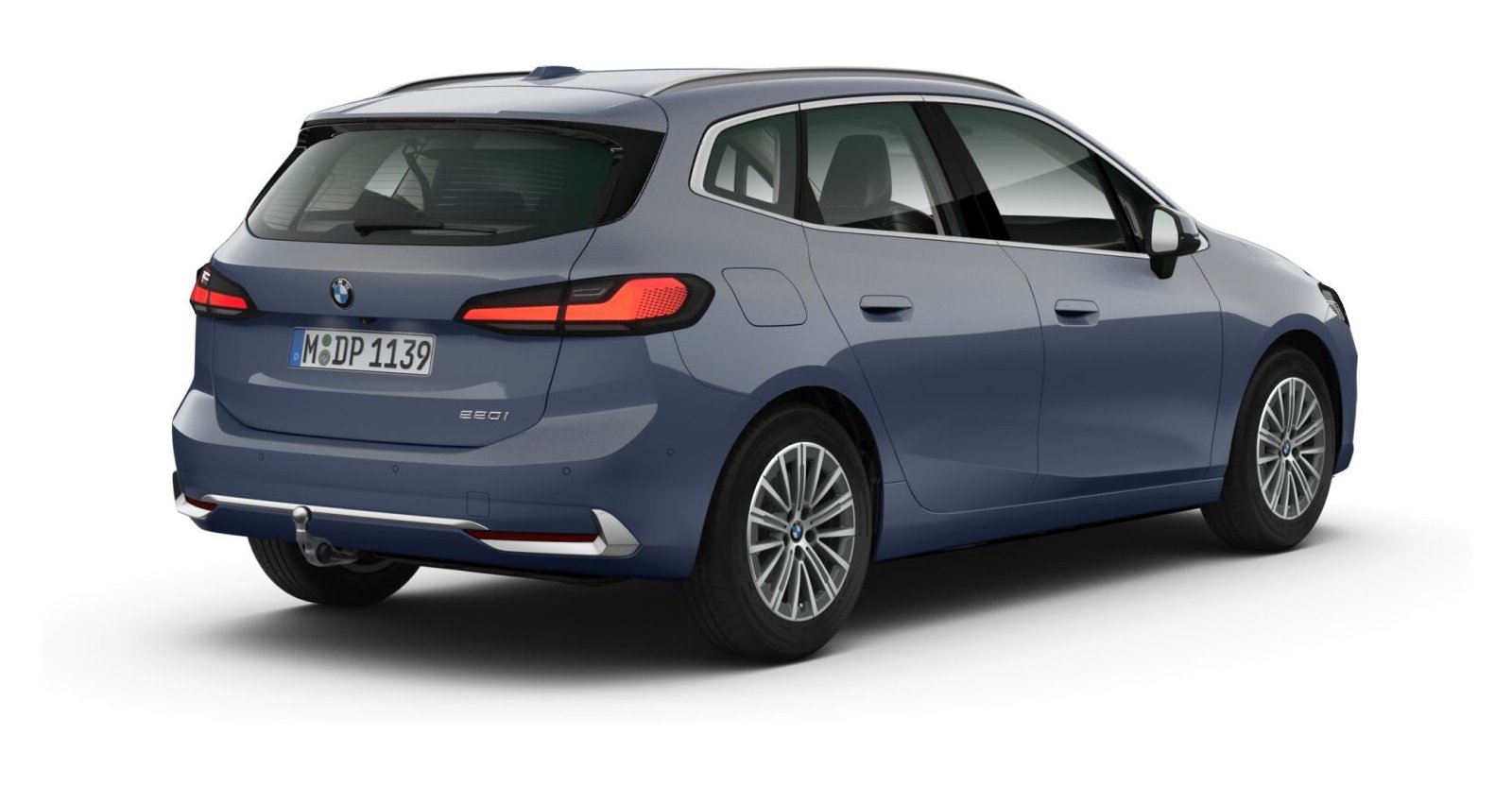 BMW BMW 2er in Grau von hinten BMW BMW 2er in Grau von hinten