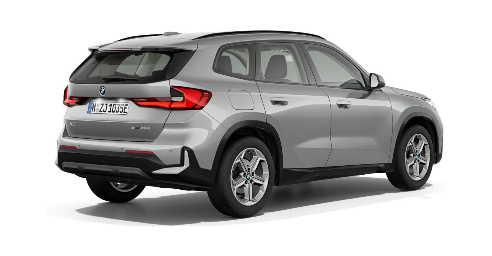 BMW BMW X in Grau von hinten BMW BMW X in Grau von hinten