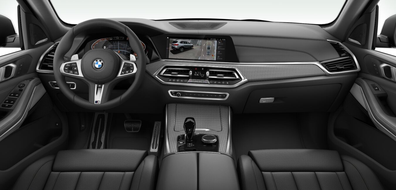 BMW BMW X im Innenraum von vorne
