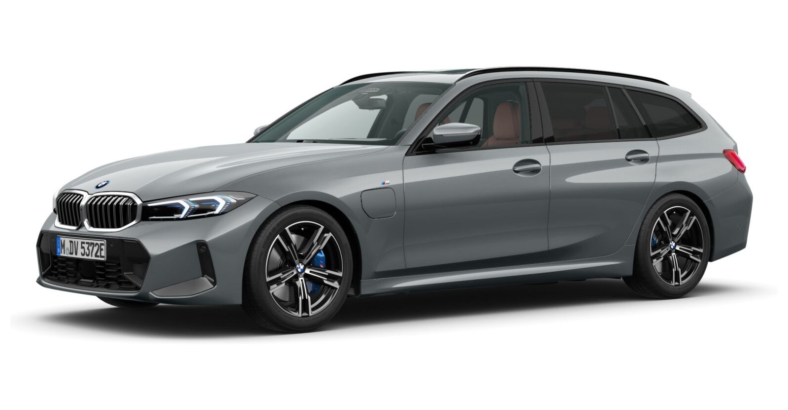 BMW BMW 3er in Grau von vorne