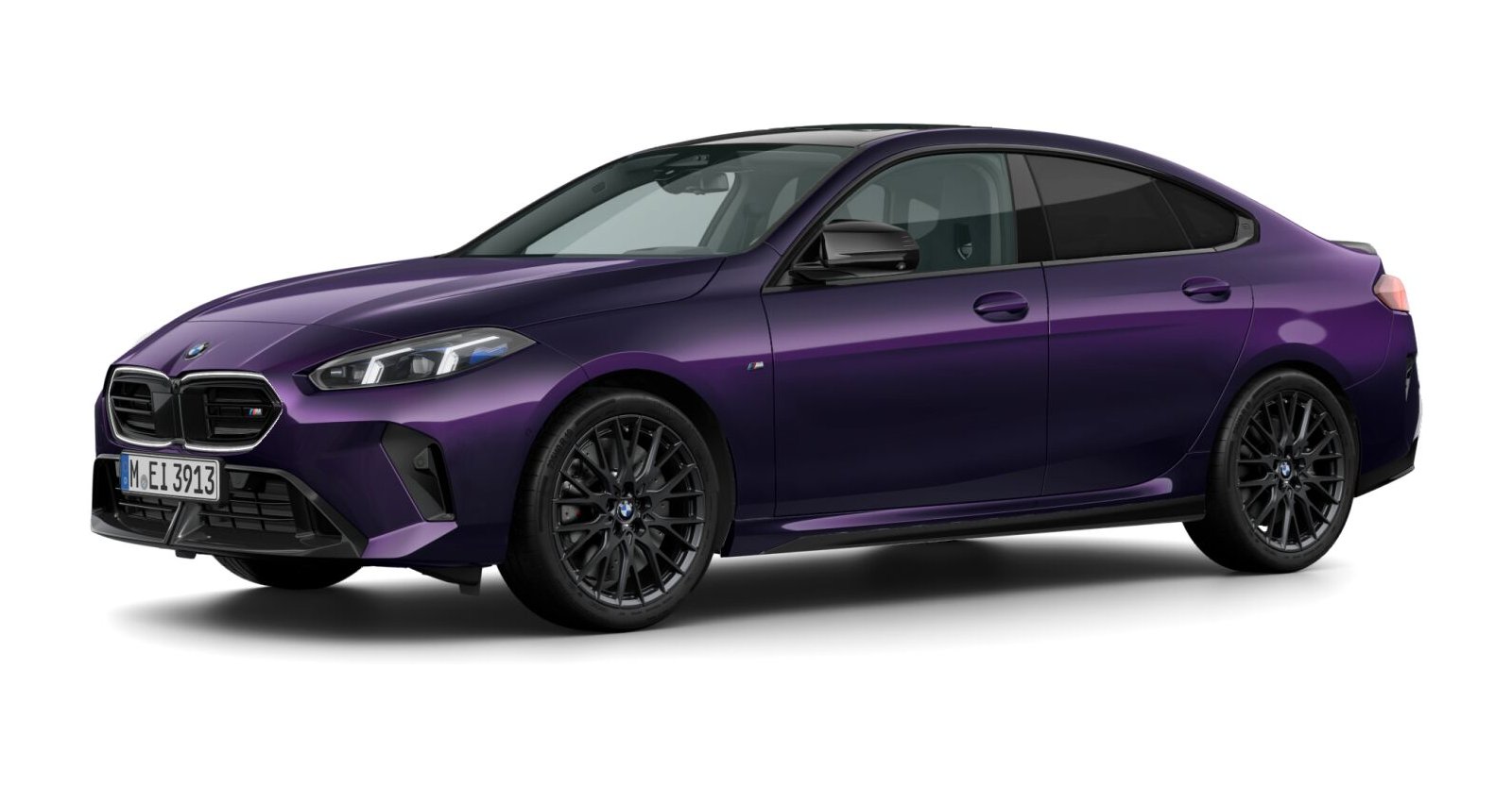 BMW BMW 2er in Lila von vorne