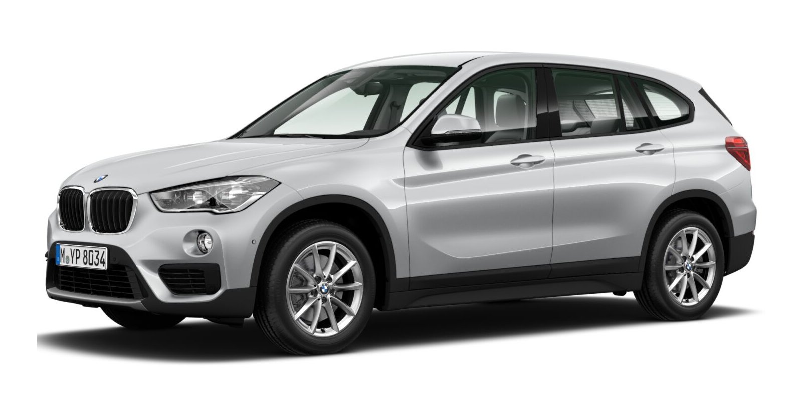 BMW BMW X in Silber von vorne BMW BMW X in Silber von vorne