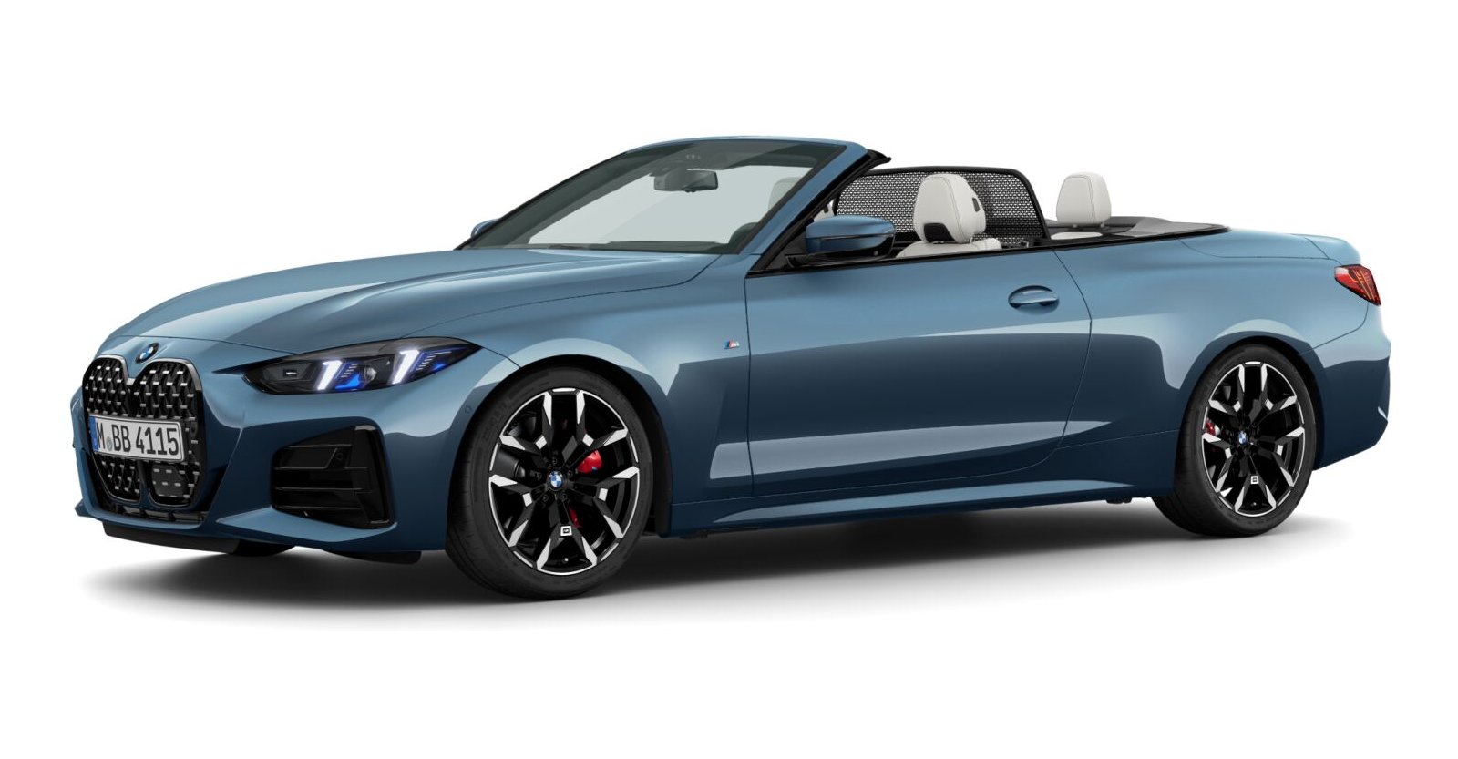 BMW BMW 4er in Blau von vorne