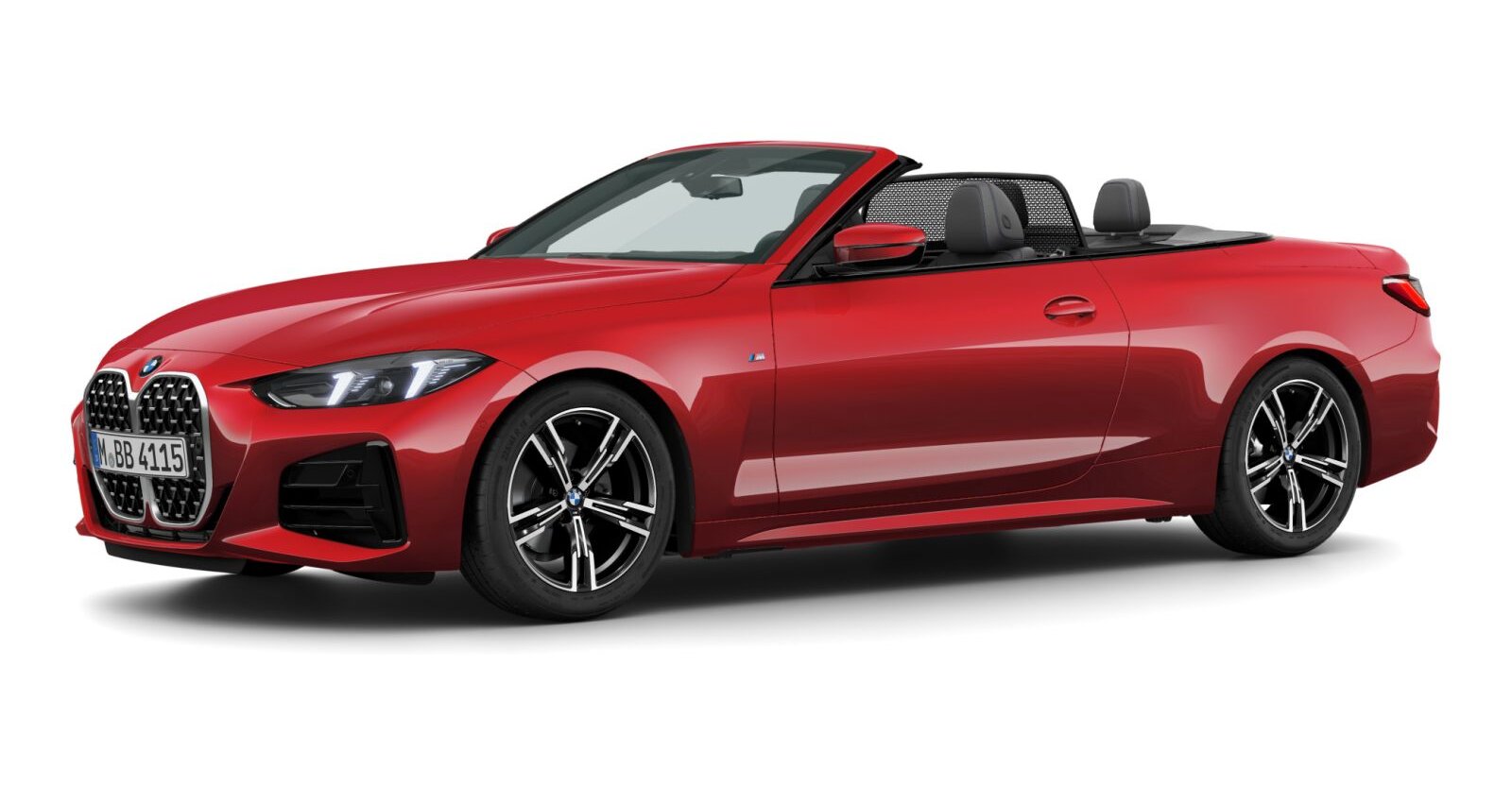 BMW BMW 4er in Rot von vorne