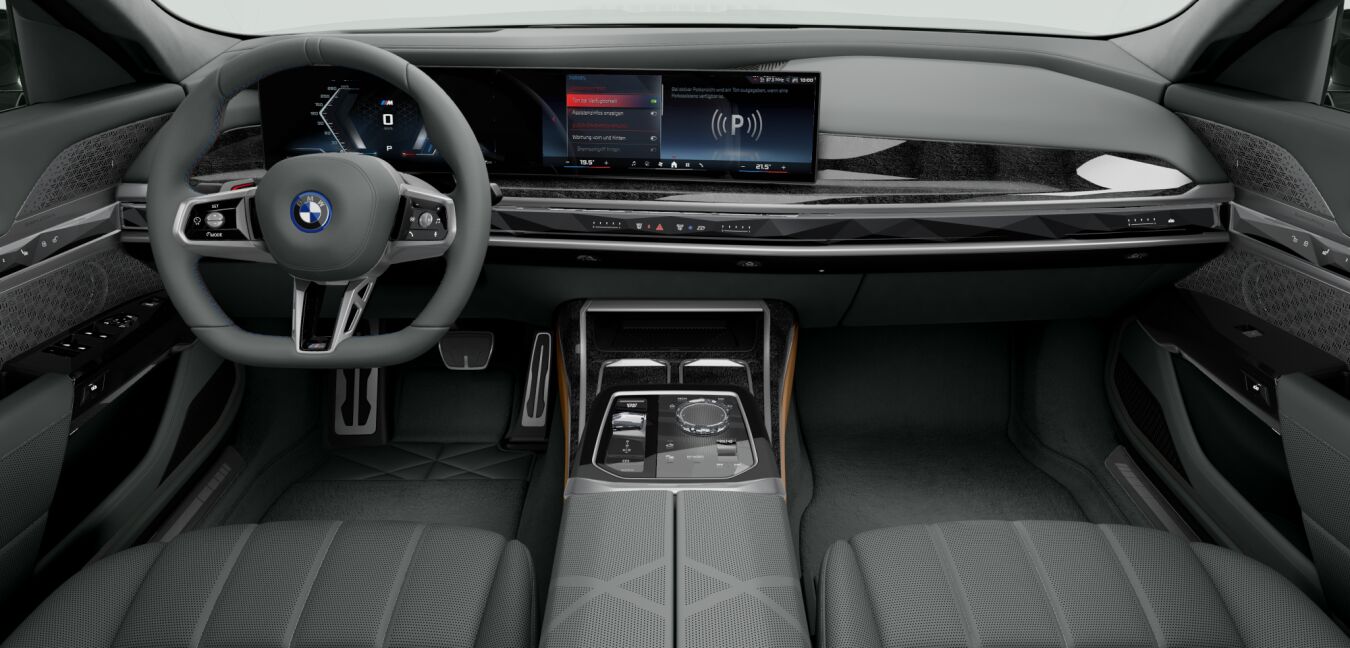 BMW BMW I im Innenraum von vorne