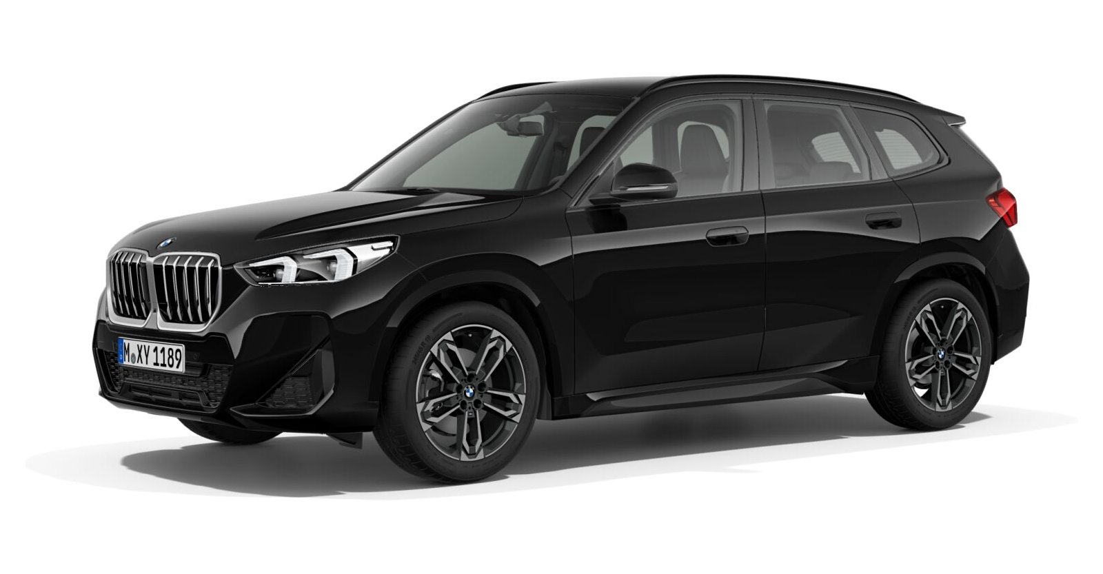 BMW BMW X in Schwarz von vorne