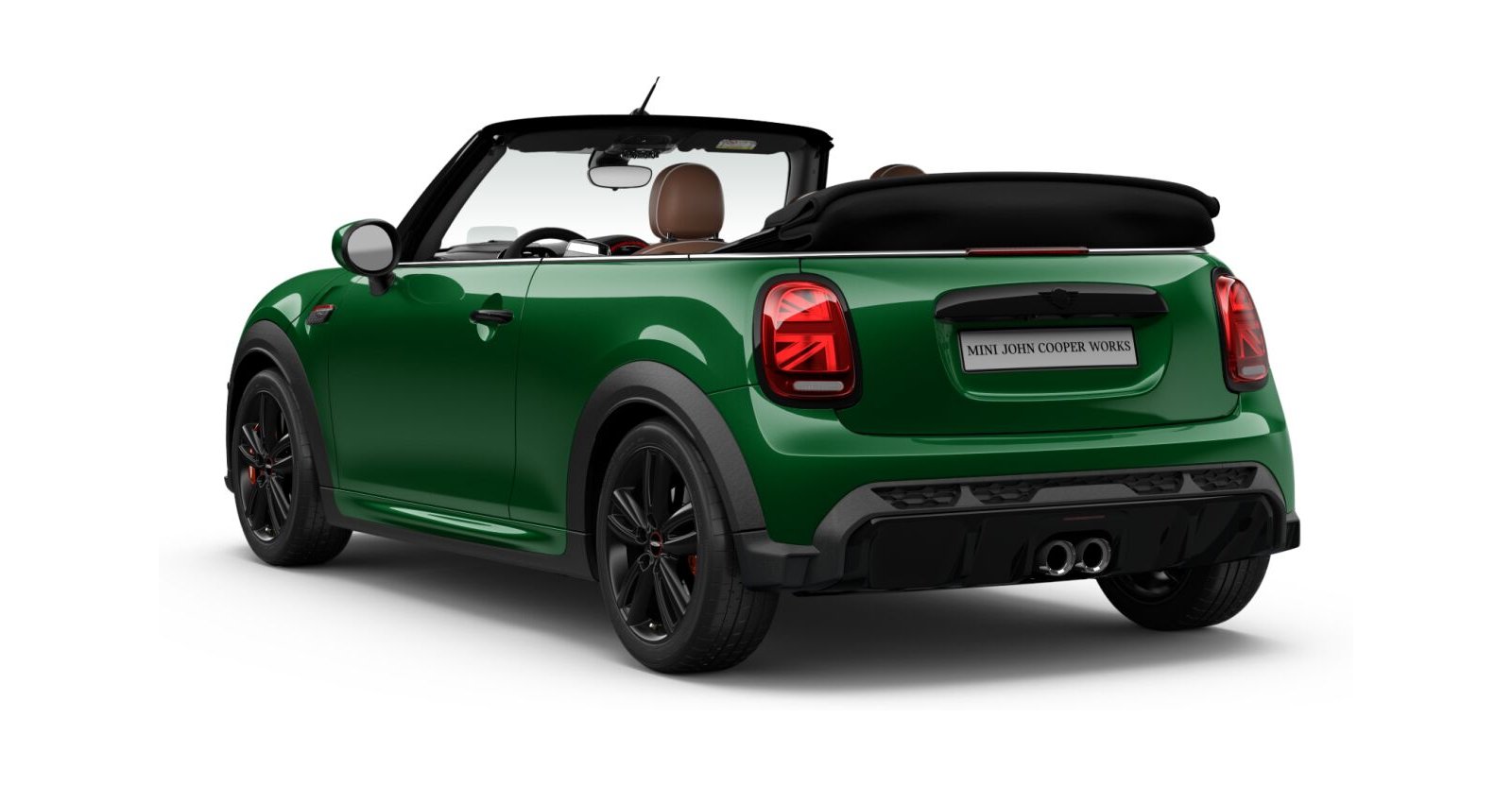 MINI MINI Cabrio in Grün von hinten MINI MINI Cabrio in Grün von hinten