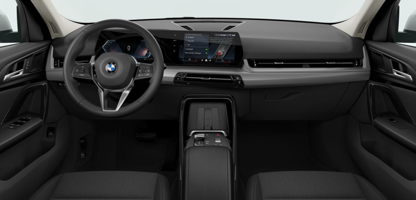 BMW BMW X im Innenraum von vorne