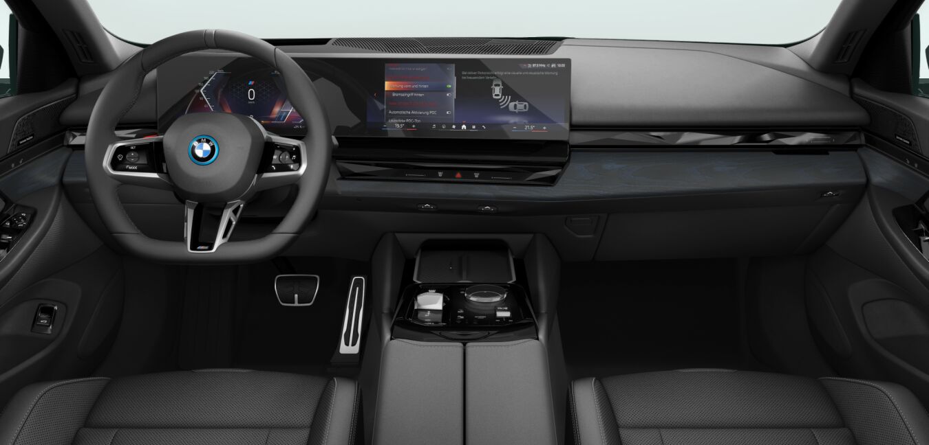 BMW BMW I im Innenraum von vorne