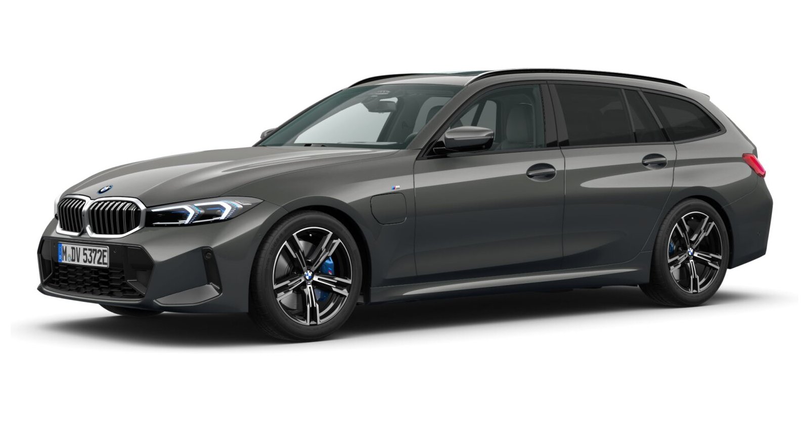BMW BMW 3er in Grau von vorne