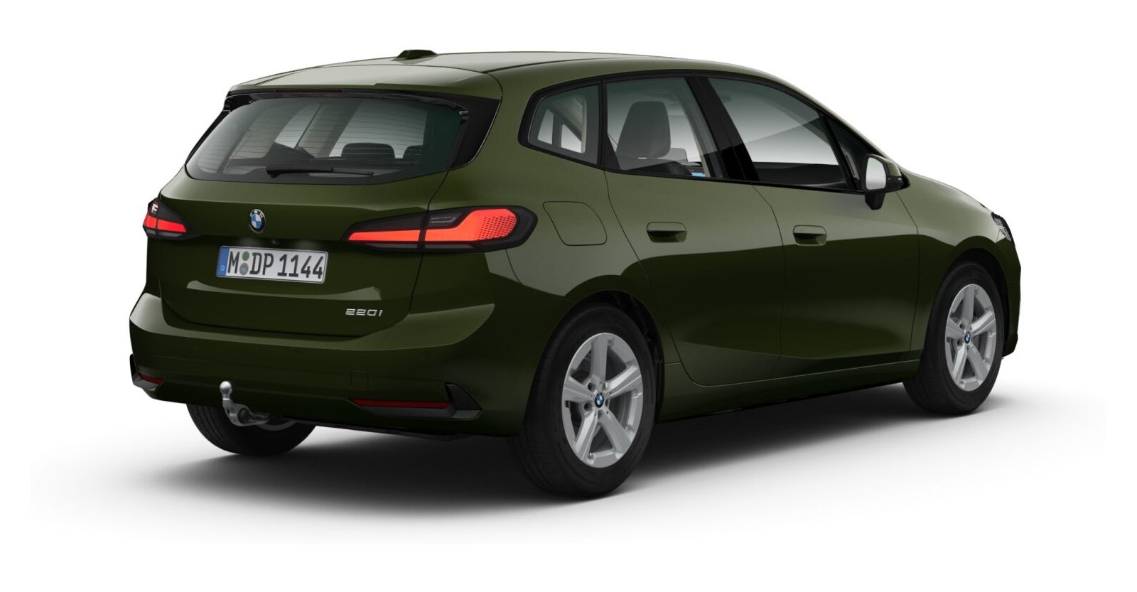 BMW BMW 2er in Grün von hinten BMW BMW 2er in Grün von hinten