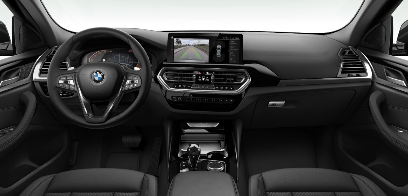 BMW BMW X im Innenraum von vorne
