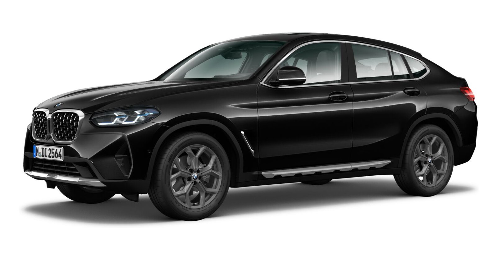 BMW BMW X in Schwarz von vorne