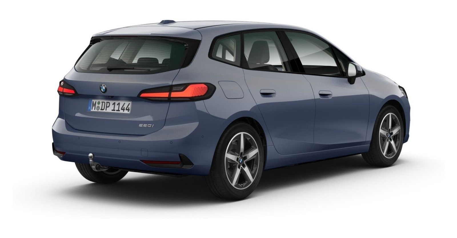 BMW BMW 2er in Grau von hinten BMW BMW 2er in Grau von hinten