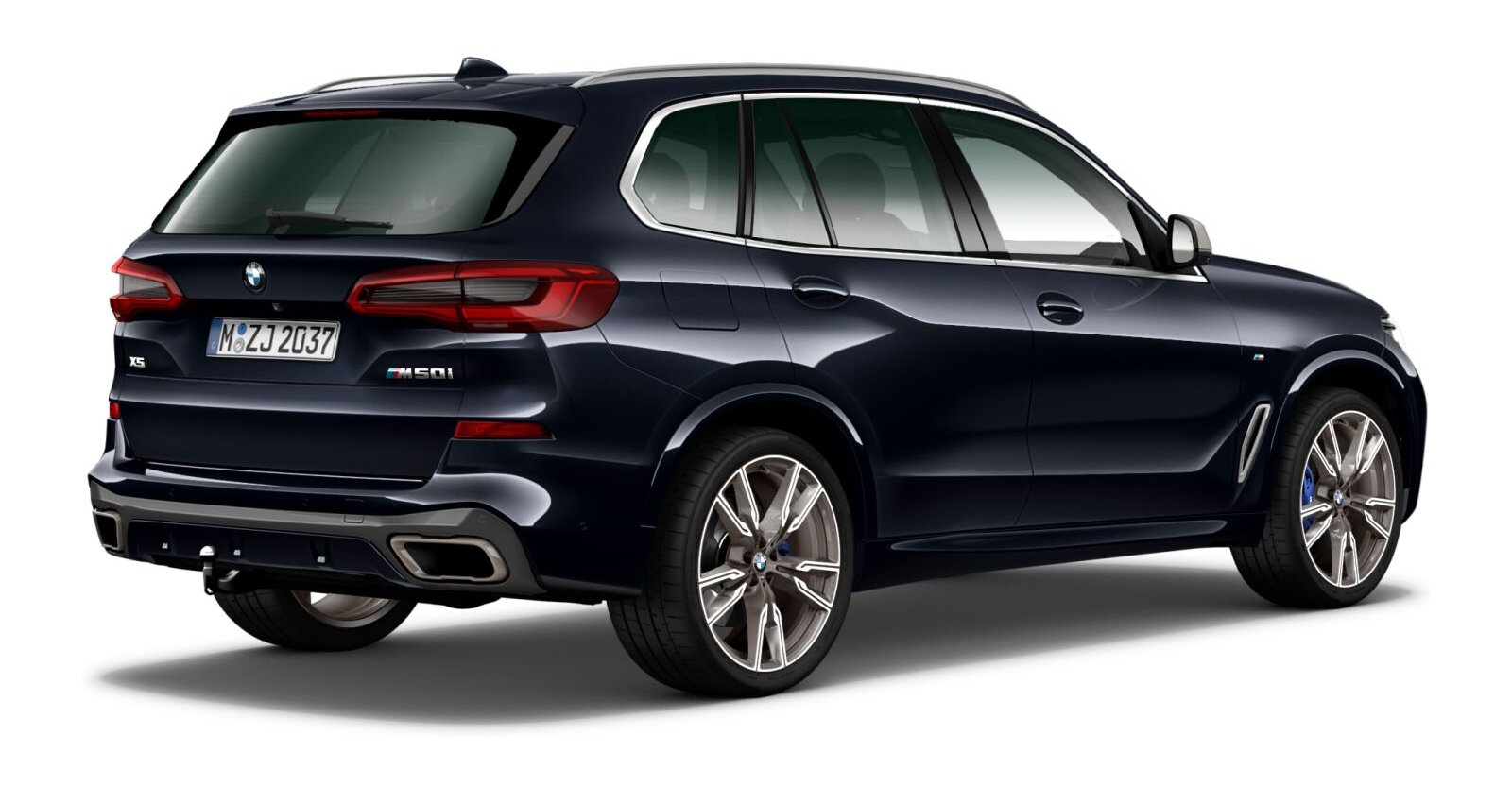 BMW BMW X in Schwarz von hinten BMW BMW X in Schwarz von hinten