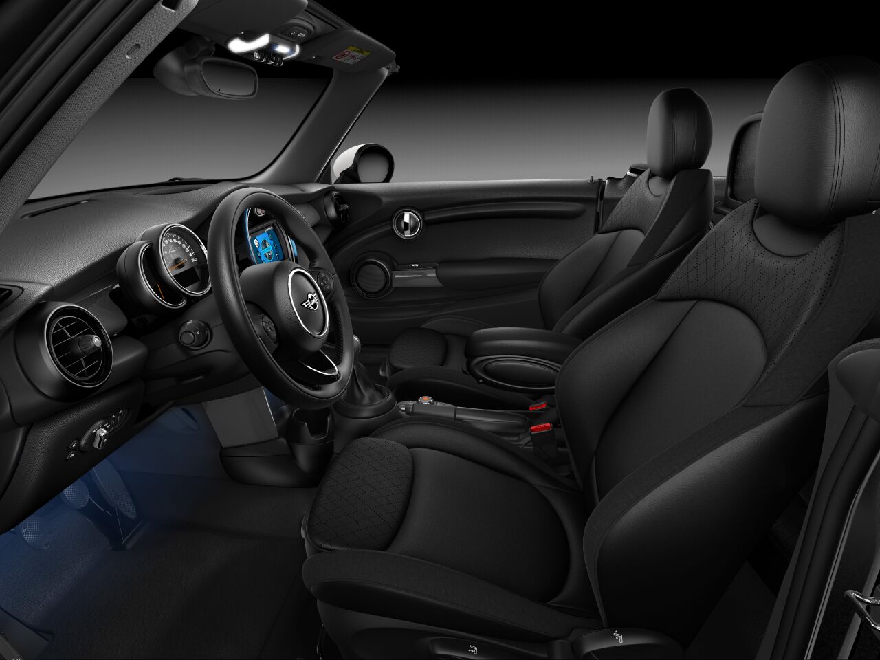 MINI MINI Cabrio im Innenraum seitlich