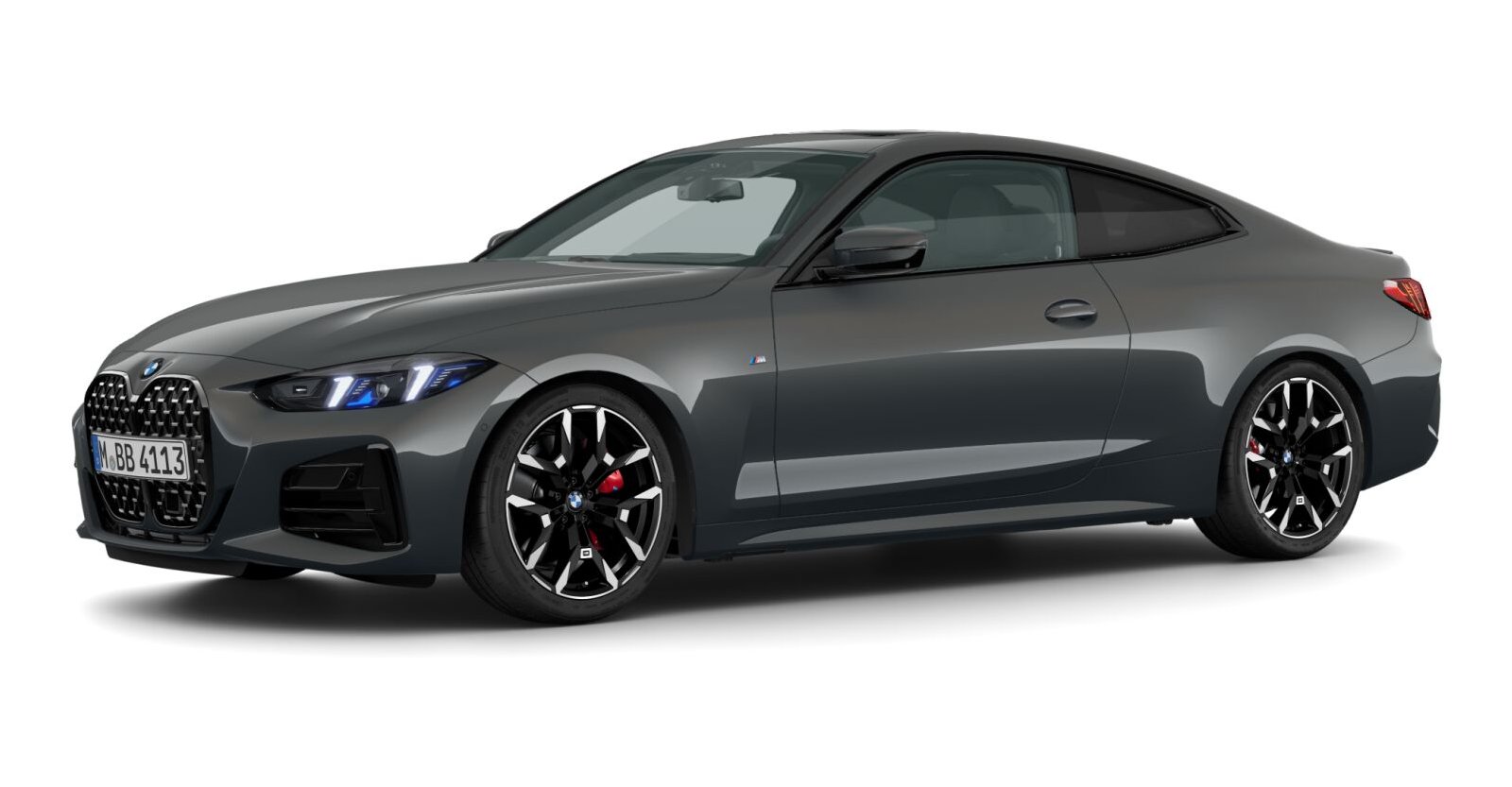 BMW BMW 4er in Grau von vorne