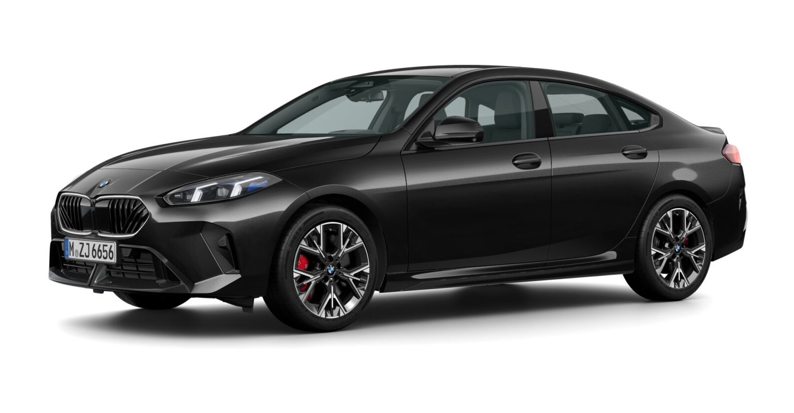 BMW BMW 2er in Schwarz von vorne