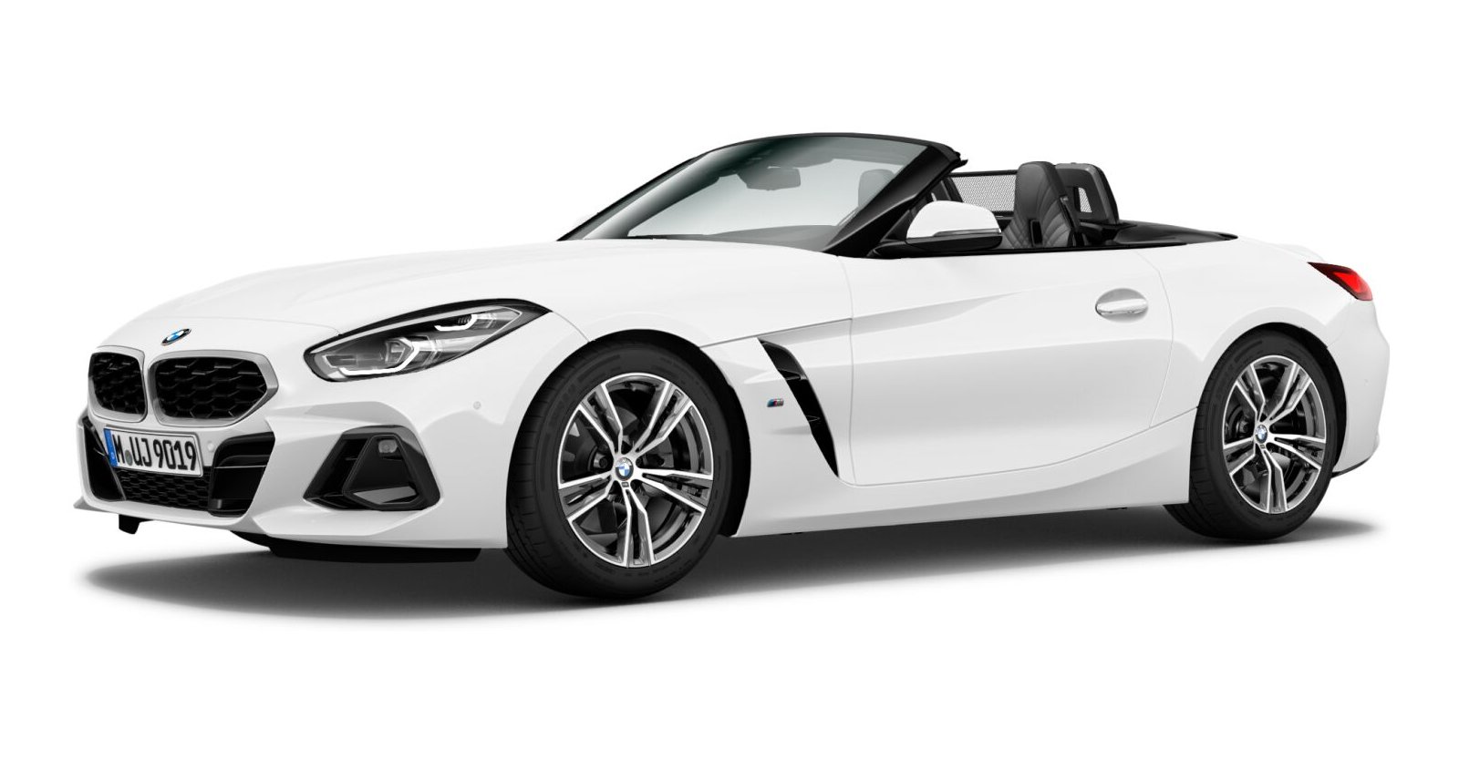 BMW Z4 sDrive20i in Weiß von vorne