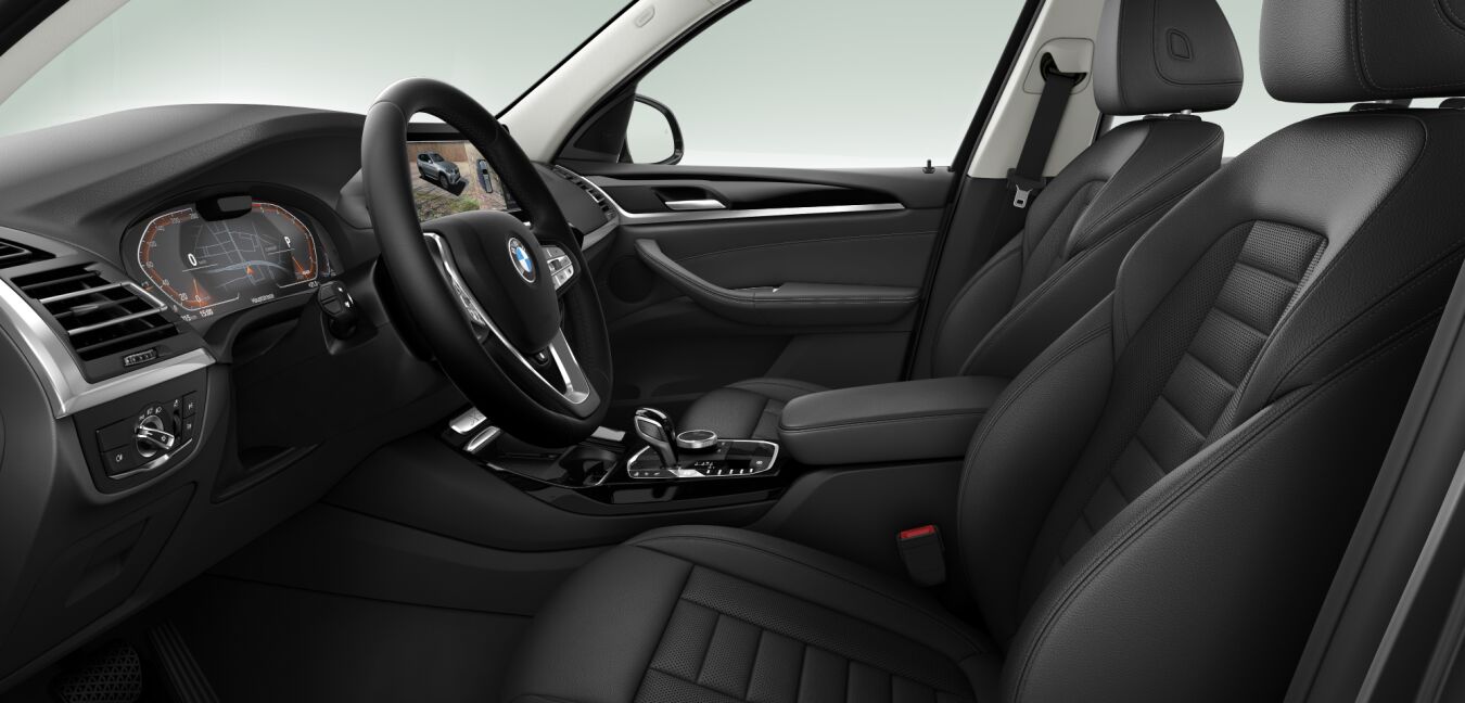 BMW BMW X im Innenraum seitlich