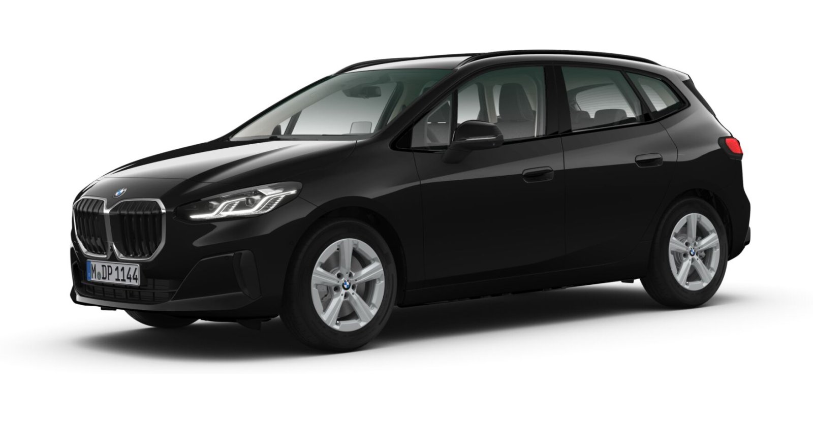 BMW BMW 2er in Schwarz von vorne