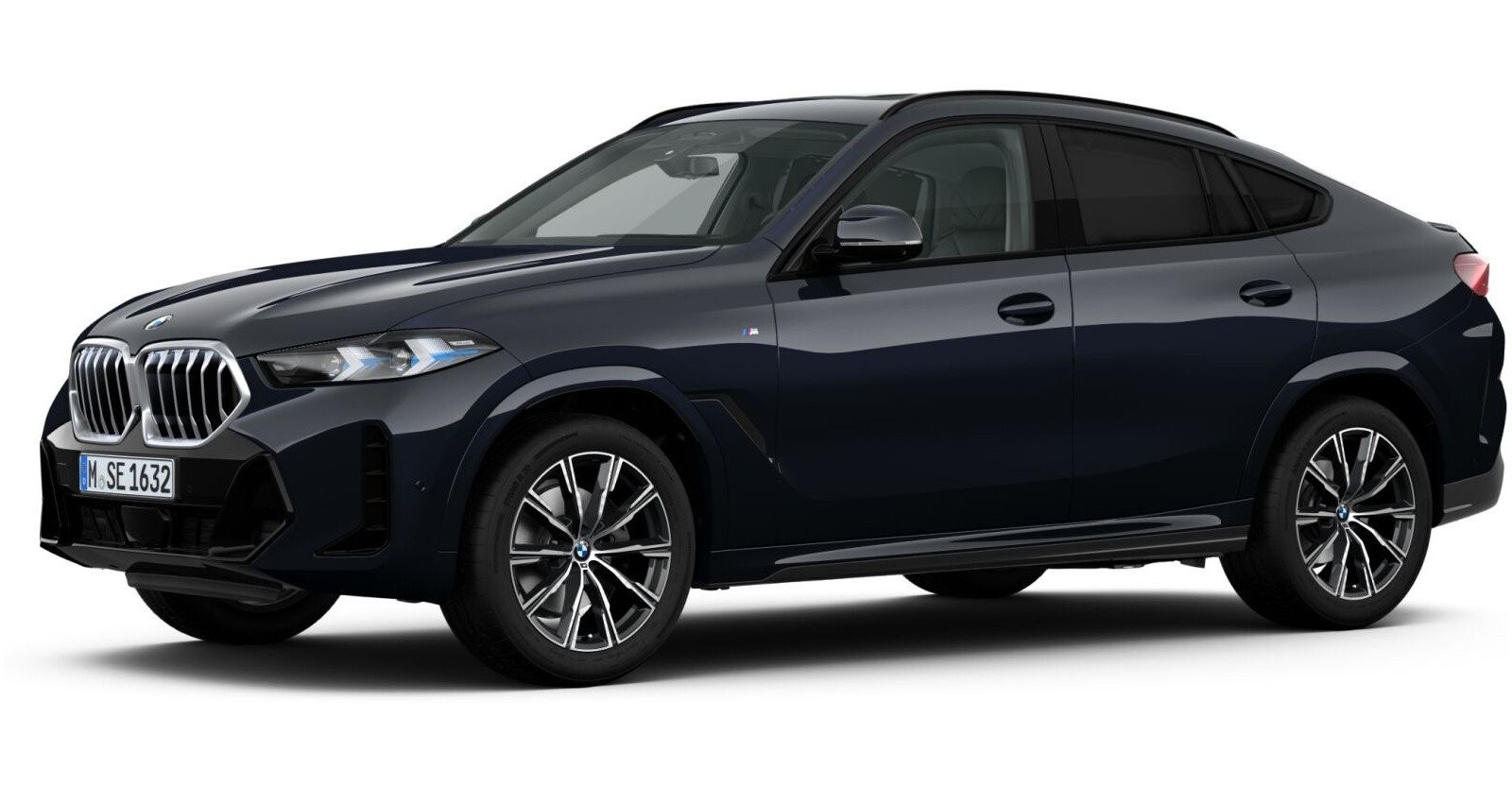 BMW BMW X in Schwarz von vorne BMW BMW X in Schwarz von vorne
