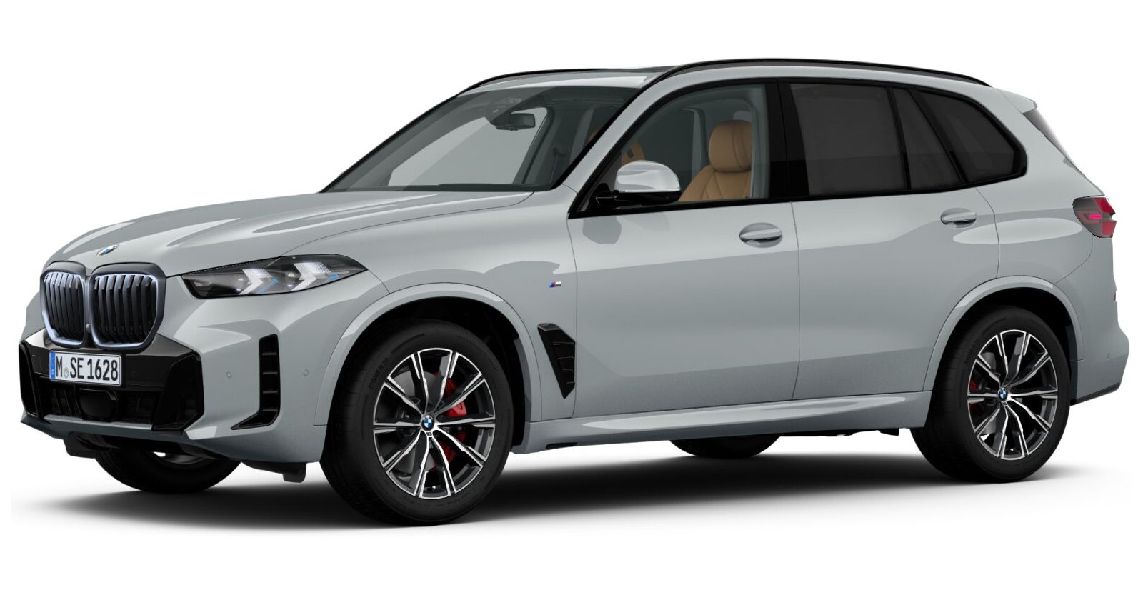 BMW X5 xDrive30d in Grau von vorne BMW X5 xDrive30d in Grau von vorne