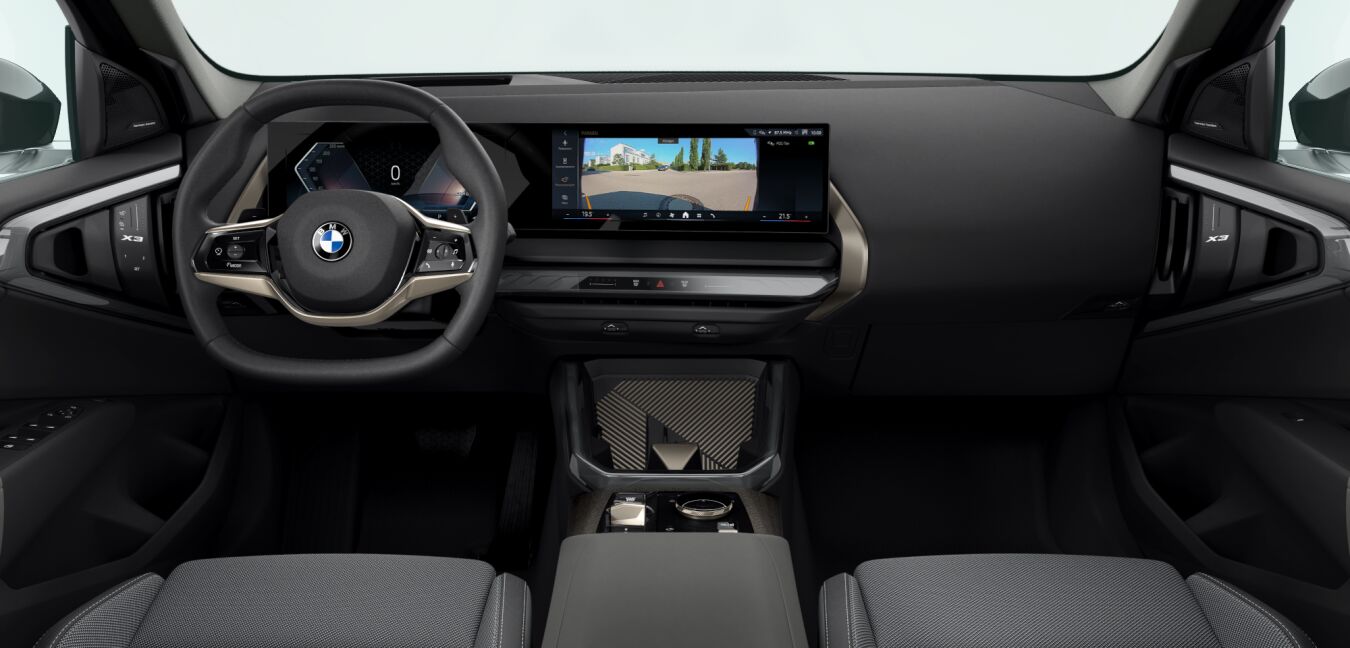 BMW BMW X im Innenraum von vorne