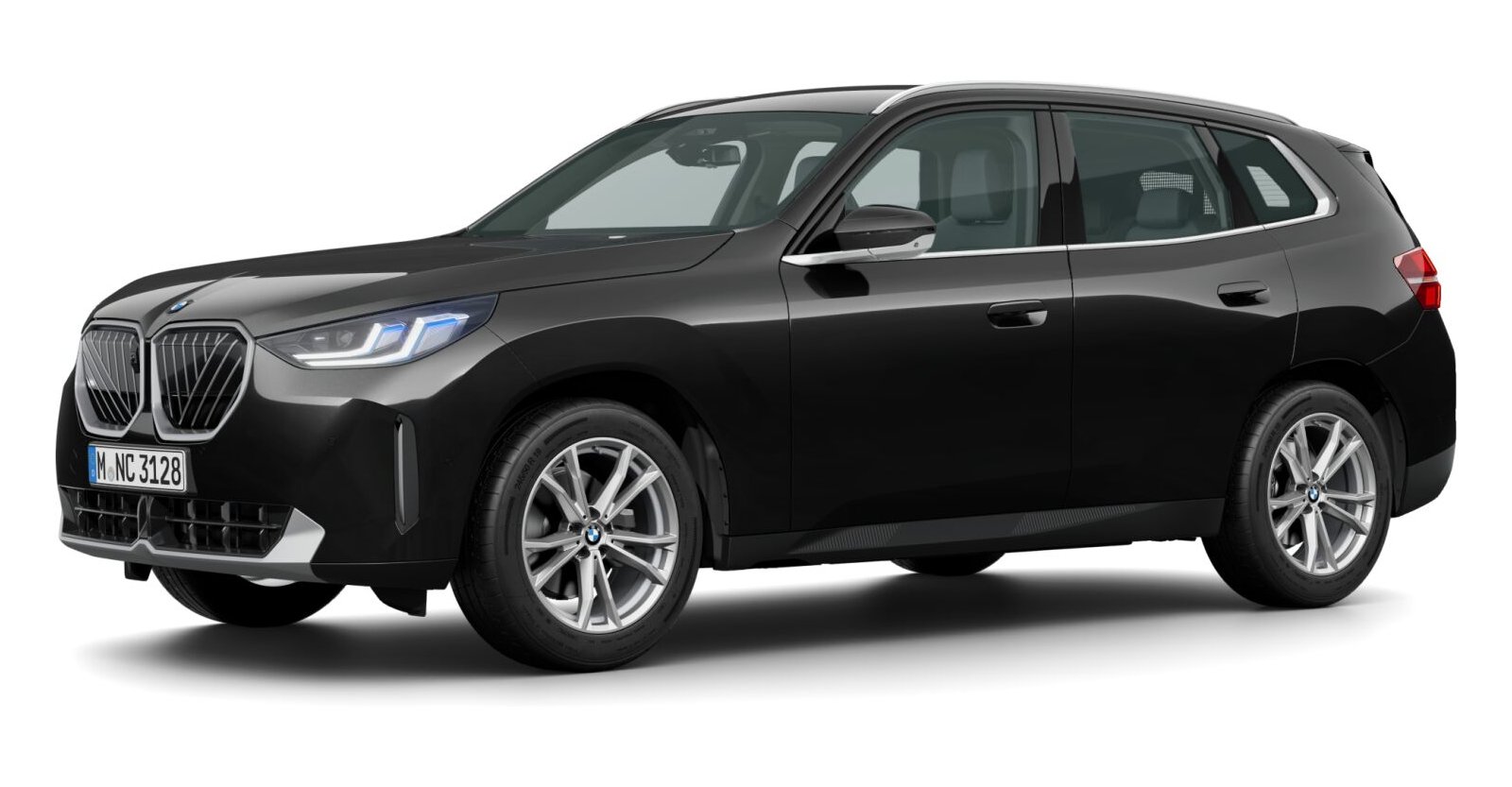 BMW BMW X in Schwarz von vorne