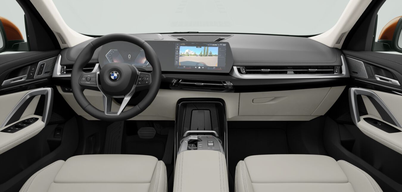 BMW BMW X im Innenraum von vorne