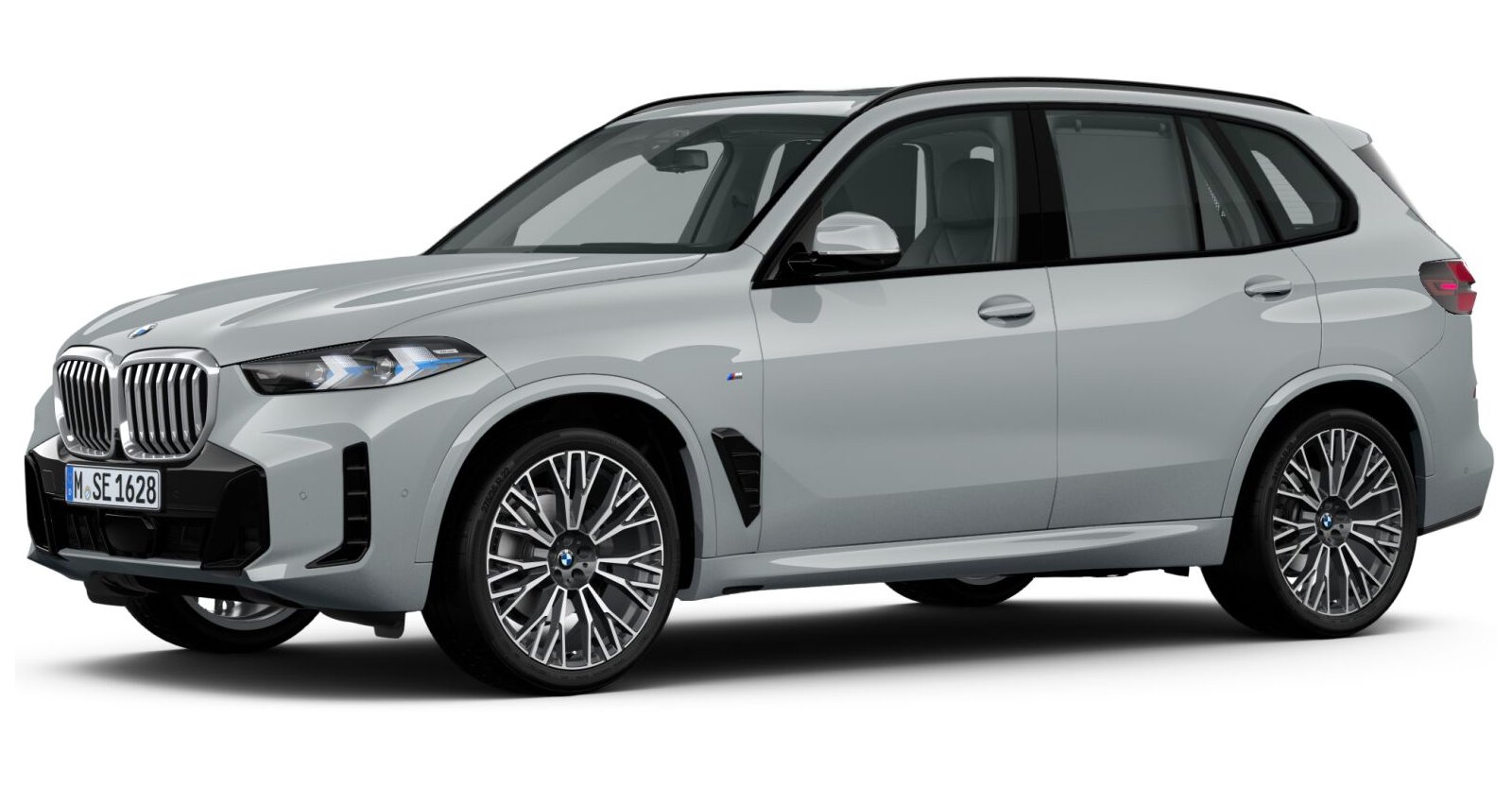 BMW X5 xDrive30d in Grau von vorne