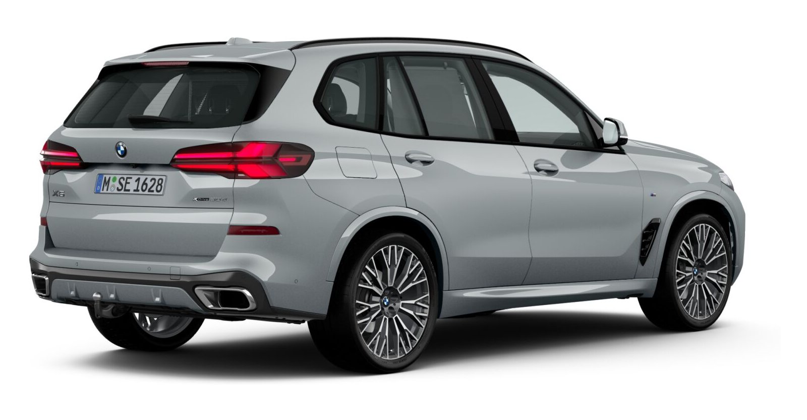 BMW BMW X in Grau von hinten BMW BMW X in Grau von hinten