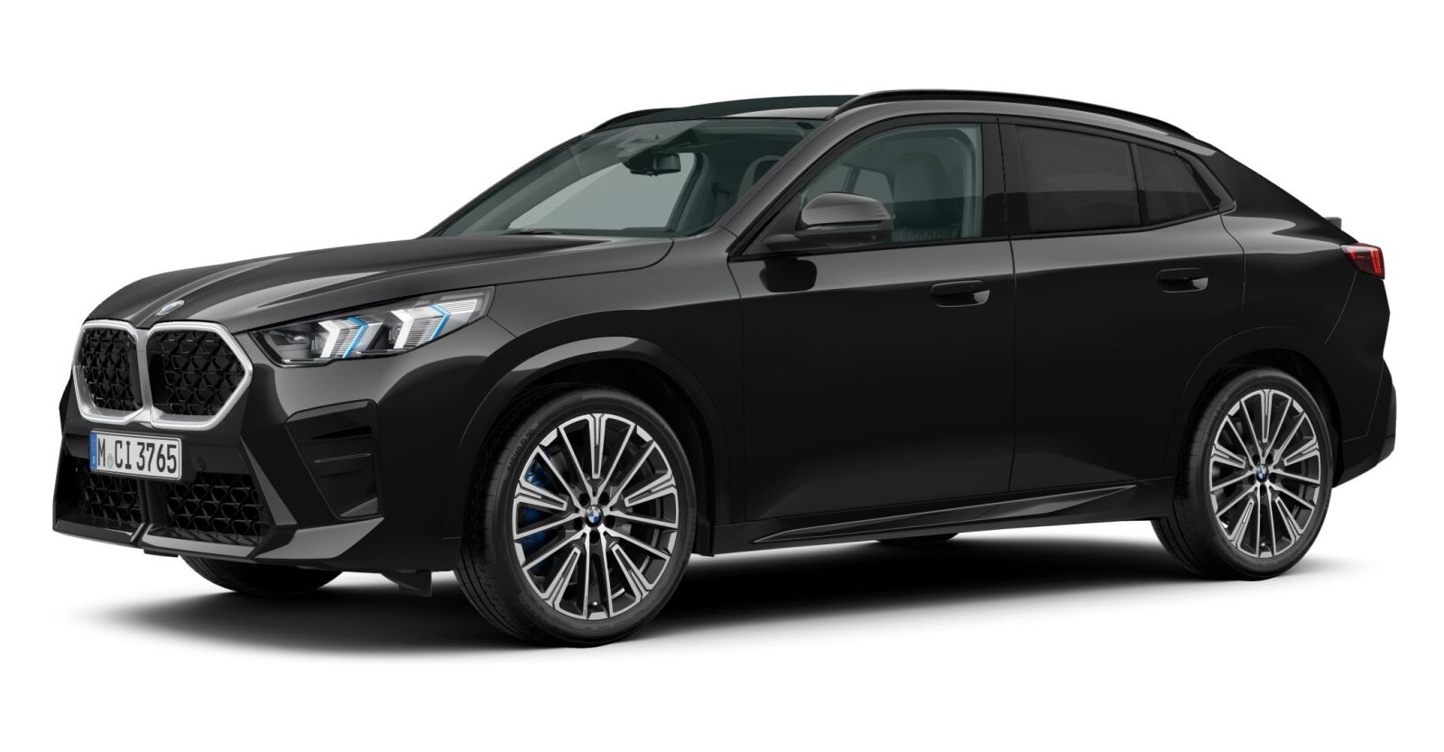 BMW BMW X in Schwarz von vorne