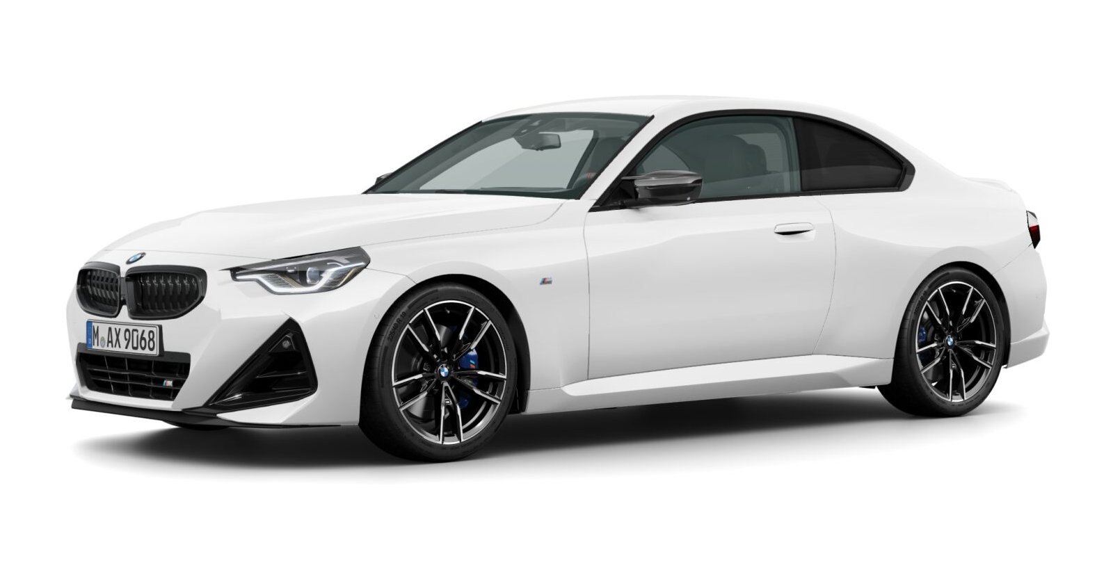 BMW BMW 2er in Weiß von vorne BMW BMW 2er in Weiß von vorne