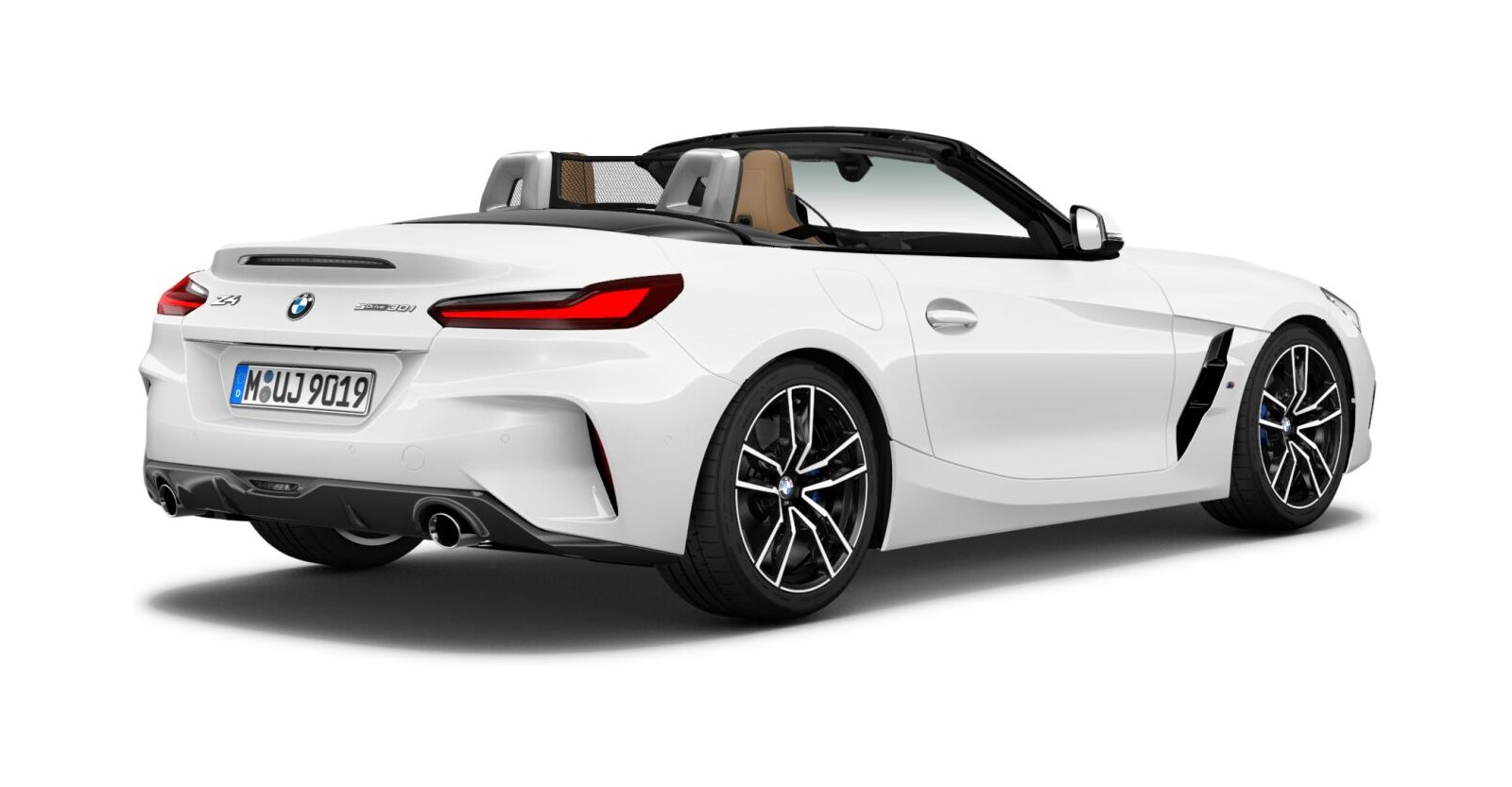 BMW BMW Z in Weiß von hinten