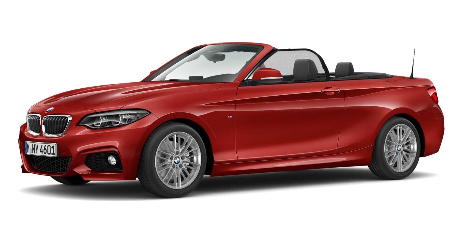 BMW BMW 2er in Rot von vorne BMW BMW 2er in Rot von vorne