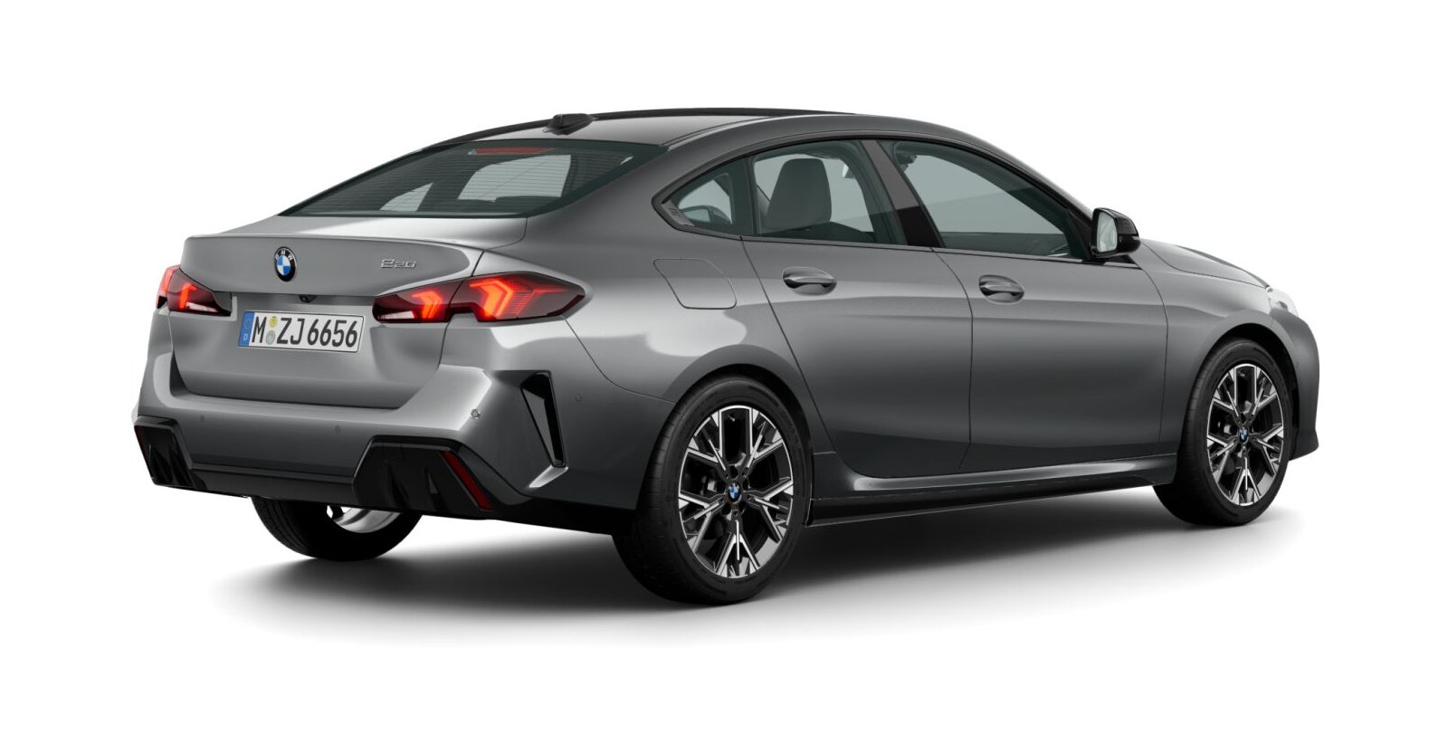 BMW BMW 2er in Grau von hinten BMW BMW 2er in Grau von hinten