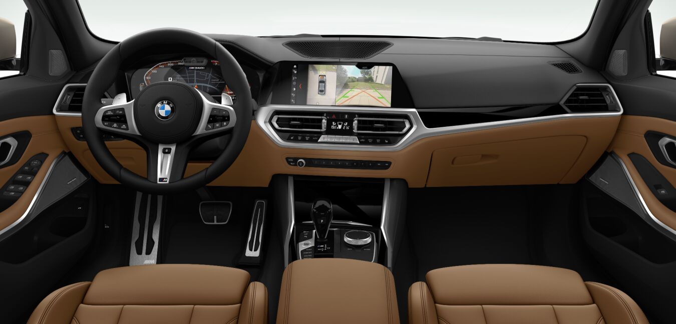 BMW BMW 3er im Innenraum von vorne