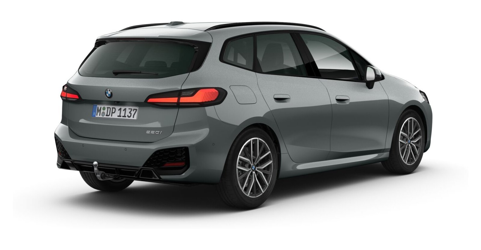 BMW BMW 2er in Grau von hinten