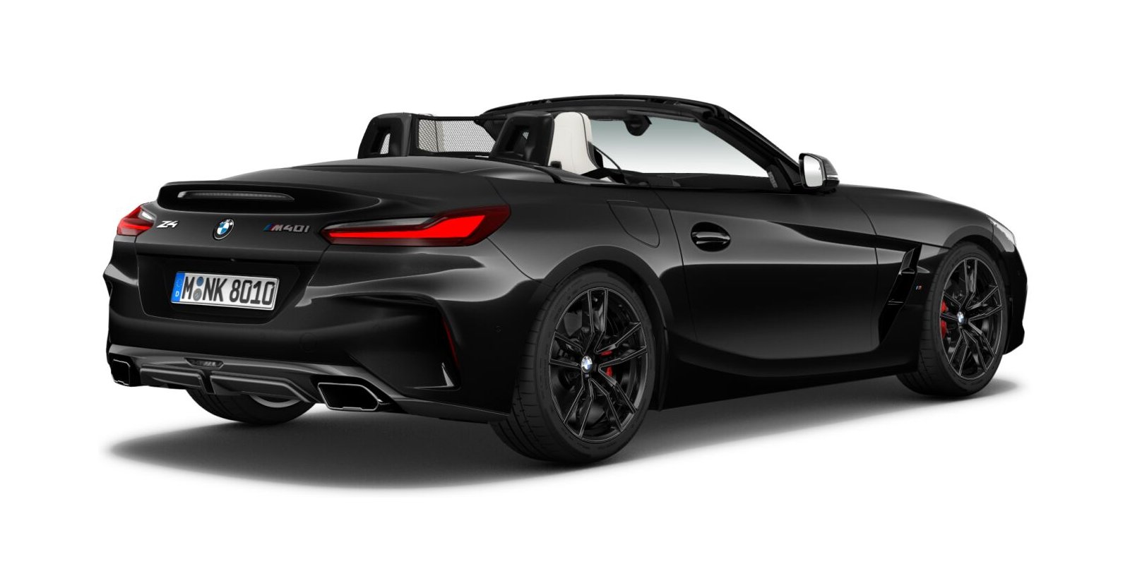 BMW BMW Z in Schwarz von hinten BMW BMW Z in Schwarz von hinten