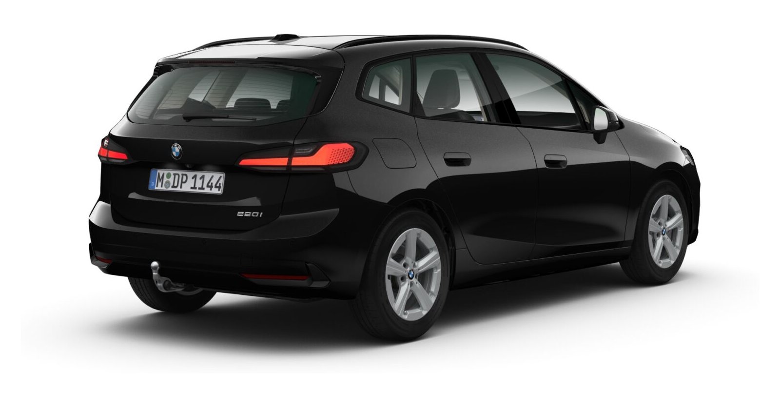 BMW BMW 2er in Schwarz von hinten BMW BMW 2er in Schwarz von hinten