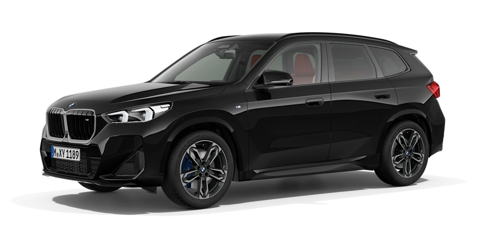 BMW BMW X in Schwarz von vorne