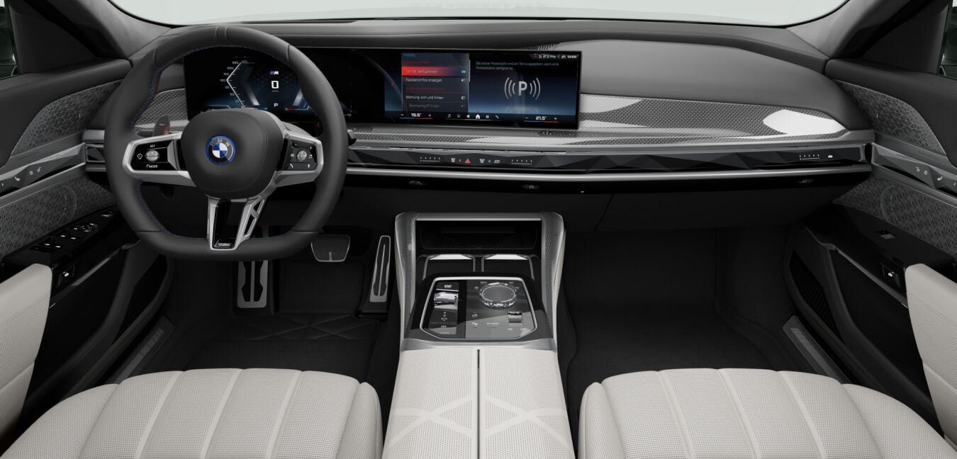BMW BMW 7er im Innenraum von vorne
